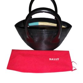 Bally-Handbags-Black