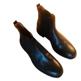 Hermès Stiefel Schwarz