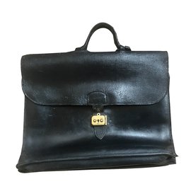 Hermès-Taschen Aktentaschen-Schwarz