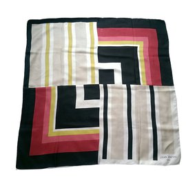 Autre Marque Jean patou Sciarpe di seta Multicolore