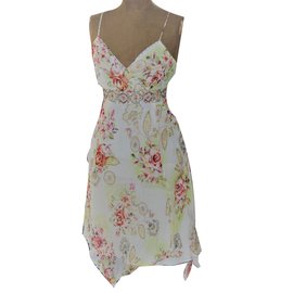 Rene Derhy Kleider Pink Beige