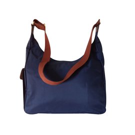 Longchamp-Bags Briefcases-Navy blue