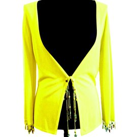 Escada-* Edle Designer Weste *-Amarillo