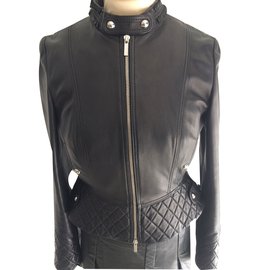 Karen Millen-Biker jacket-Black