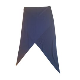 Hermès-Men Scarf-Navy blue