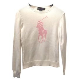 Ralph Lauren Black Label Pull Blanc