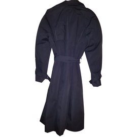 Yves Saint Laurent-Men Coats Outerwear-Navy blue