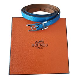 Hermès-Bracciale Behapi Multitour Hermès-Blu