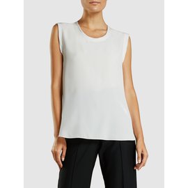 3.1 Phillip Lim-Creme White Silk Muscle Tee from 3.1 Phillip Lim-White