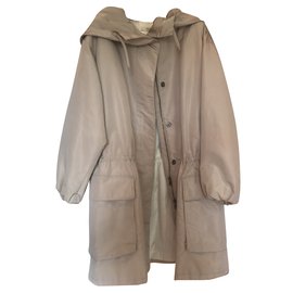 Prada-casaco de trincheira-Bege