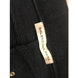 Balenciaga-Pants, leggings-Dark grey