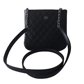 Chanel Pochette bandoulière uniforme Noir