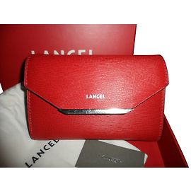 Lancel billetera Roja