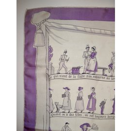 Hermès-Les PROVERBES sont la SAGESSA delle NATIONS d'après Granville-Multicolore