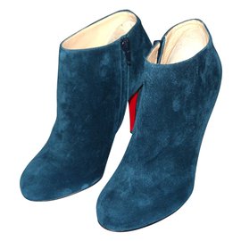 Christian Louboutin-Ankle Boots-Blue