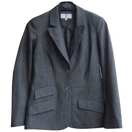 Irene Van Ryb Wolljacke Grau Grau