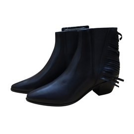 Saint Laurent-Ankle boots-Black
