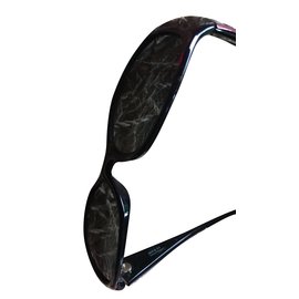 Christian Lacroix-Oculos escuros-Castanho escuro