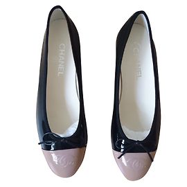 Chanel Ballet flats, Size 39 Black