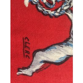Hermès-sciarpe-Rosso