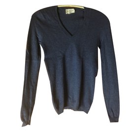 Eric Bompard Pull en cachemire bleu XS Bleu