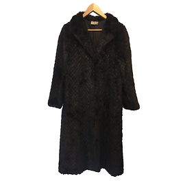 Valentino Dark Brown Mink Coat Dark brown