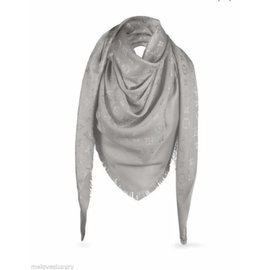 Louis Vuitton-Sciarpa classica Monogram-Beige