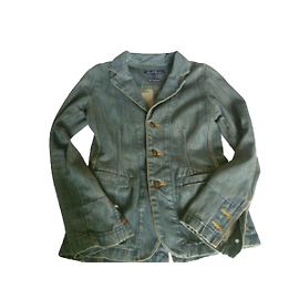 Autre Marque Earl Jeans Blue Cotton Denim Jacket S Blue