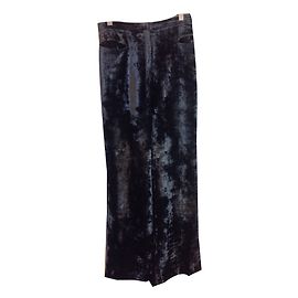 Jil Sander Pantalon de terciopelo gris Gris