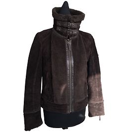 Oakwood Sublime Lederjacke braun Größe S Braun