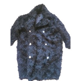 & Other Stories-Cappotto sovrappeso-Nero