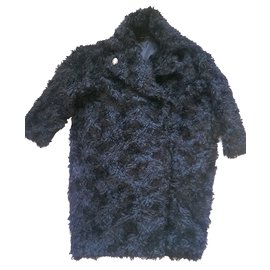 & Other Stories-Cappotto sovrappeso-Nero