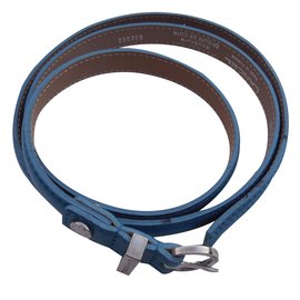 Lancel Belts Blue