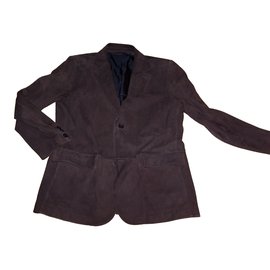 Ermenegildo Zegna-Blazers Jackets-Dark brown