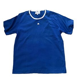Courreges Parte superior Azul