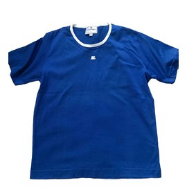 Courreges Top Bleu