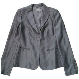 Emporio Armani-Jackets-Grey