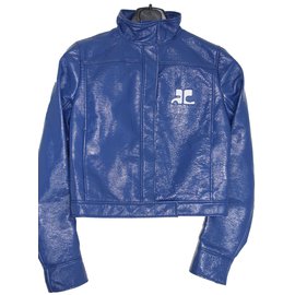 Courreges Cappotti, Cappotti Blu