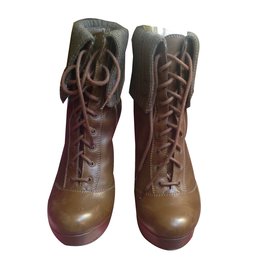 Gucci-Boots-Khaki