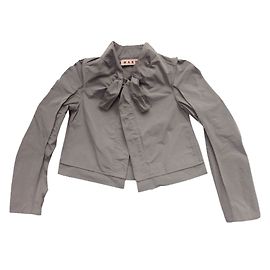 Veste Marni Gris Perle Imperméable Gris