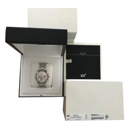 Montblanc-MONTBLANC  TIMEWALKER   XXL  AUTOMATIC-Silvery