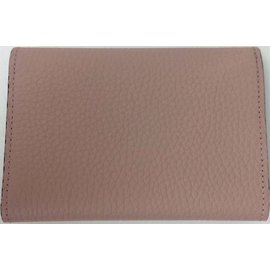 Louis Vuitton-Louis Vuitton Capucines Compact Magnolia-Beige