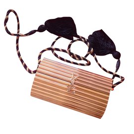 Yves Saint Laurent VINTAGE Clutch bags Golden