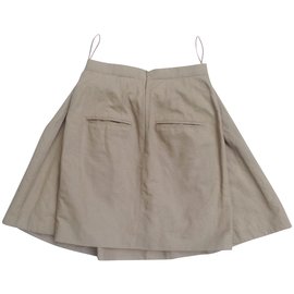 Carven-Skirt-Beige
