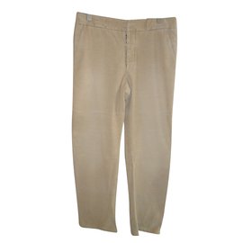Maison Martin Margiela-Maison martin margela pants beige 50 cotton new-Beige