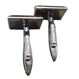 St Dupont-Cufflinks-Black,Silvery