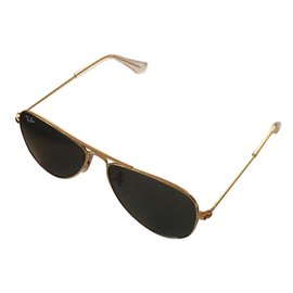 Ray-Ban-Ray ban aviator gold children new brand-Golden