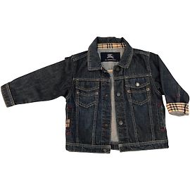 Burberry Abrigos de niña abrigos Azul