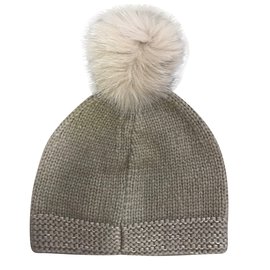 Fendi-Hat-Beige
