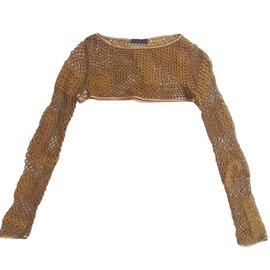 Alberta Ferretti Wool Top Green Green